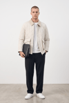Baklava Kapitone Barbour Model Ekru Ceket