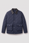 Baklava Kapitone Barbour Model Lacivert Ceket
