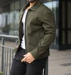 Basic Haki Kumaş Ceket -Sade ve Şık