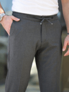 Basic Likralı Antrasit Jogger Pantolon