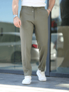Basic Likralı Haki Jogger Pantolon
