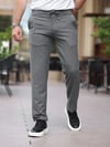 Basic Likralı Orta Gri Jogger Pantolon