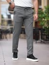 Basic Likralı Orta Gri Jogger Pantolon
