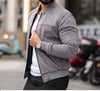 Mevsimlik Basic Gri Astarsız Kolej Ceket