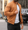 Mevsimlik Basic Taba Astarsız Kolej Ceket