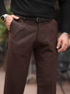 Premium Kahve Baggy Kumaş Pantolon