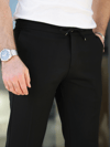 Rahat Slim Fit Siyah Likralı Jogger