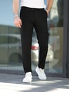 Rahat Slim Fit Siyah Likralı Jogger