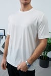 Ultra Hafif Beyaz Basic T-Shirt - Fresh Tiril Tiril 