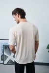 Ultra Hafif Krem Basic T-Shirt - Fresh Tiril Tiril 