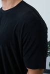 Ultra Hafif Siyah Basic T-Shirt - Fresh Tiril Tiril 