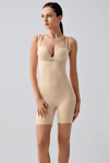 Askılı Short Lazer Kesim Paçalı Korse newbra
