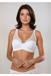 DESTEKSİZ BALENLİ TÜLLÜ BÜYÜK BEDEN TOPARLAYICI SÜTYEN GW5015