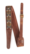 Martin Festival Jacquard Deri Gitar Askısı - Sarı