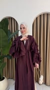 Abaya | Bordo
