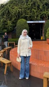 Angora Yumuşak Dokulu Kürk Yaka Ceket Krem