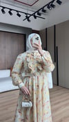 Glass Elbise | Sarı