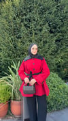 Nora Kuşaklı Butik Ceket