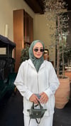 Parıltı Taşlı Takım BEYAZ
