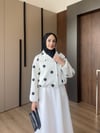 Puantiyeli Bomber Ceket