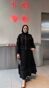Tüvit Olega Etek Takım Siyah 
