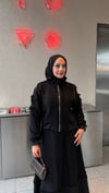 Tüvit Olega Etek Takım Siyah 