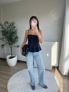Askılı Bluz Siyah