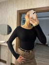 Basic Kaşmir Bluz Siyah