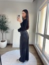Belden Katlama Detaylı Antrasit Jean