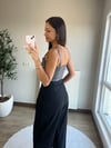 Çizgili Askılı Tüvit Bluz