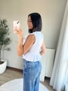 Kurdele Detaylı Fırfırlı Bluz