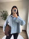 Oversize Denim Gömlek