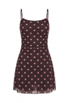 Puantiye Desen Mini Elbise