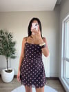 Puantiye Desen Mini Elbise