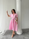 Gömlek Elbise - Pembe