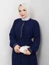 Kadın Elbise - NSA-000839-003 (BEJ) - KIRMIZI