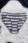 Kadın Soft Dokulu Desenli Bikini Külot 3’lü Set NSA-58056 - Çok Renkli