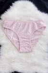 Kadın Soft Dokulu Desenli Bikini Külot 3’lü Set NSA-58057 - Çok Renkli