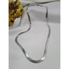 Italyan Çelik Silver 45cm Kolye