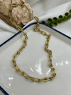 Tiffaniy Gold Çelik Kolye