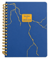 DENDEN SPİRALLİ DEFTER MERMER LACİVERT 224 SYF