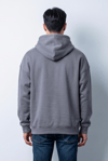 ANTRASİT KAPŞONLU BASİC SWEATSHİRT 7004
