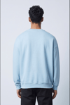BEBE MAVİSİ BİSİKLET YAKA BASİC SWEATSHİRT 7013