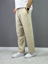BEJ MÜSLİN BAGGY PANTOLON 5037