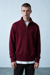 BORDO YARIM FERMUAR TRİKO 0103