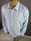 BUZ MAVİSİ ÖRGÜ ŞERİTLİ GÖMLEK 4029