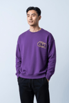 GENEROUS BASKILI BİSİKLET YAKA SWEATSHİRT 7018