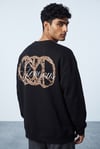 GENEROUS BASKILI BİSİKLET YAKA SWEATSHİRT 7017