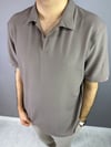 KAHVERENGİ ALTUN DESEN POLO YAKA 7019
