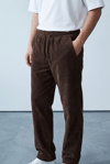 KAHVERENGİ KADİFE KUMAŞ PANTOLON 5043